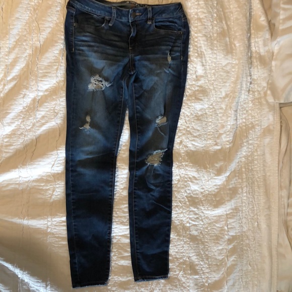 American Eagle Outfitters Denim - AMERICAN EAGLE Women’s Distressed Jeggings